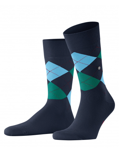 Ponožky Burlington King modré 21090-6122