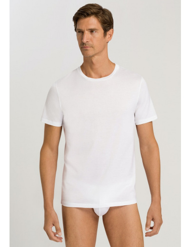 Pánské tričko HANRO Cotton Sporty bílé