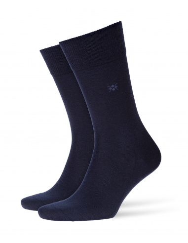 Ponožky Burlington Leeds vlněné modré