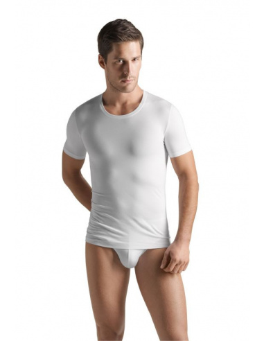 Pánské tričko HANRO Cotton Superior bílé